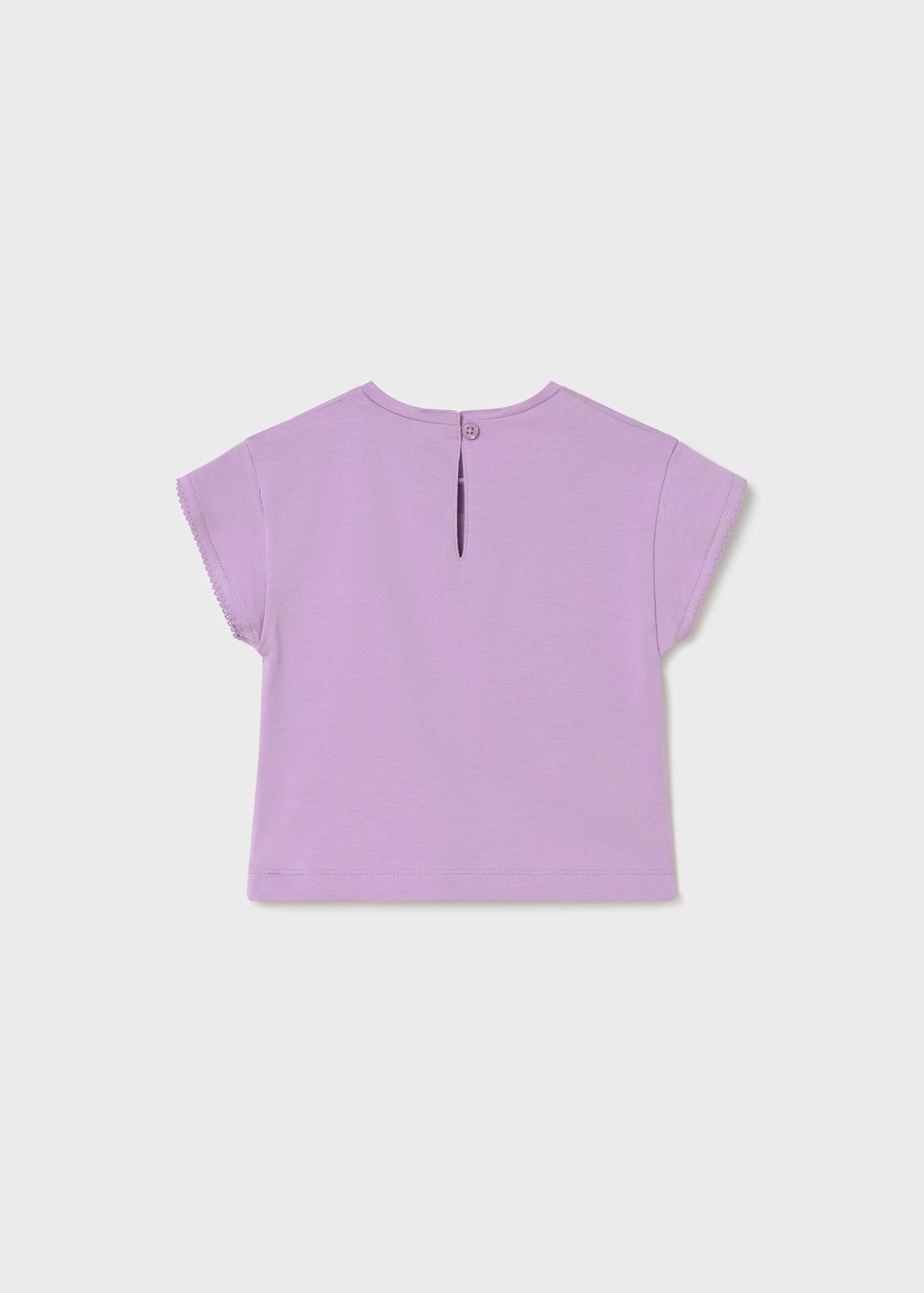 Mayoral Baby Girl Print T-shirt Purple