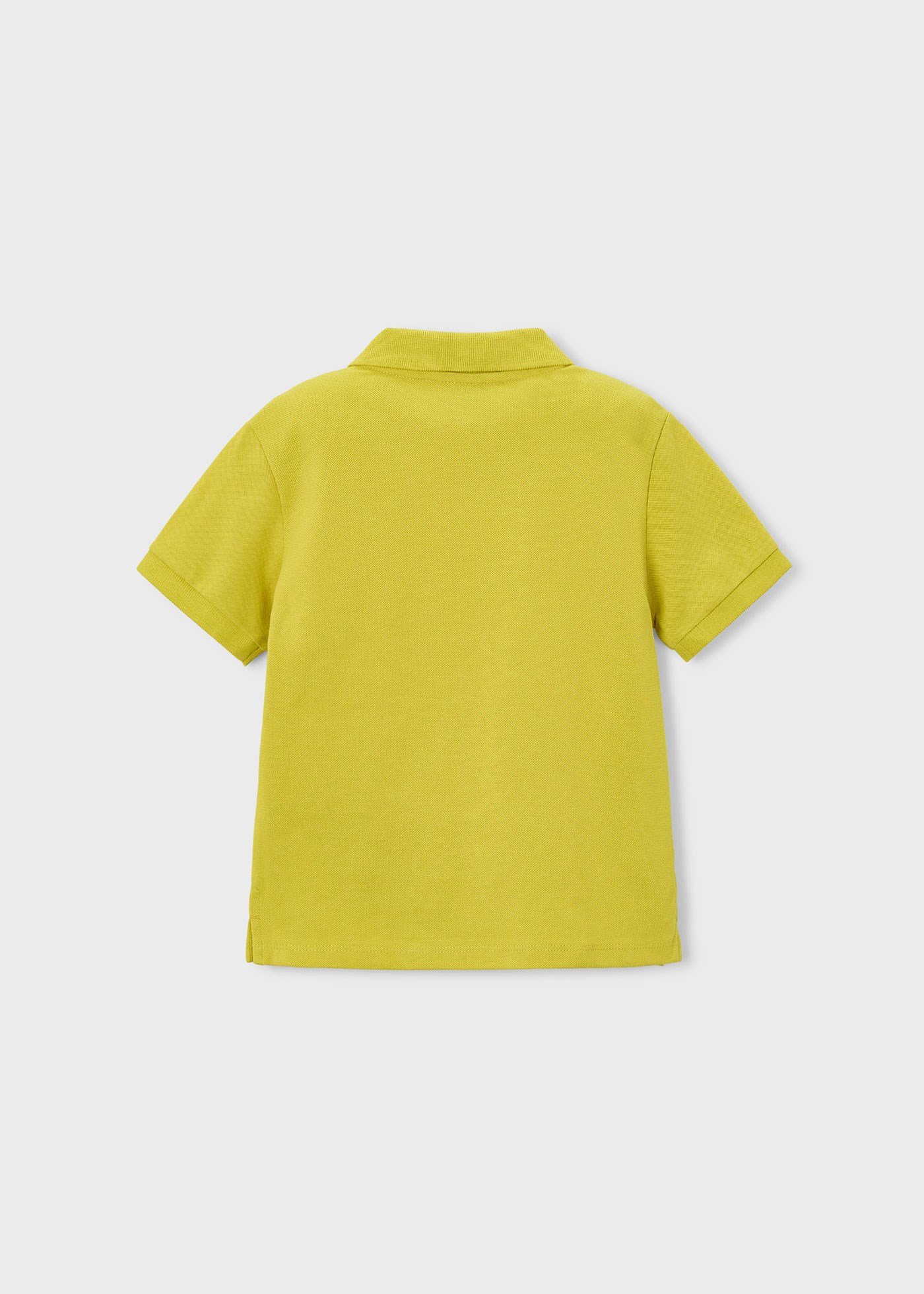 Mayoral Boys' Collar T-Shirt Yellow