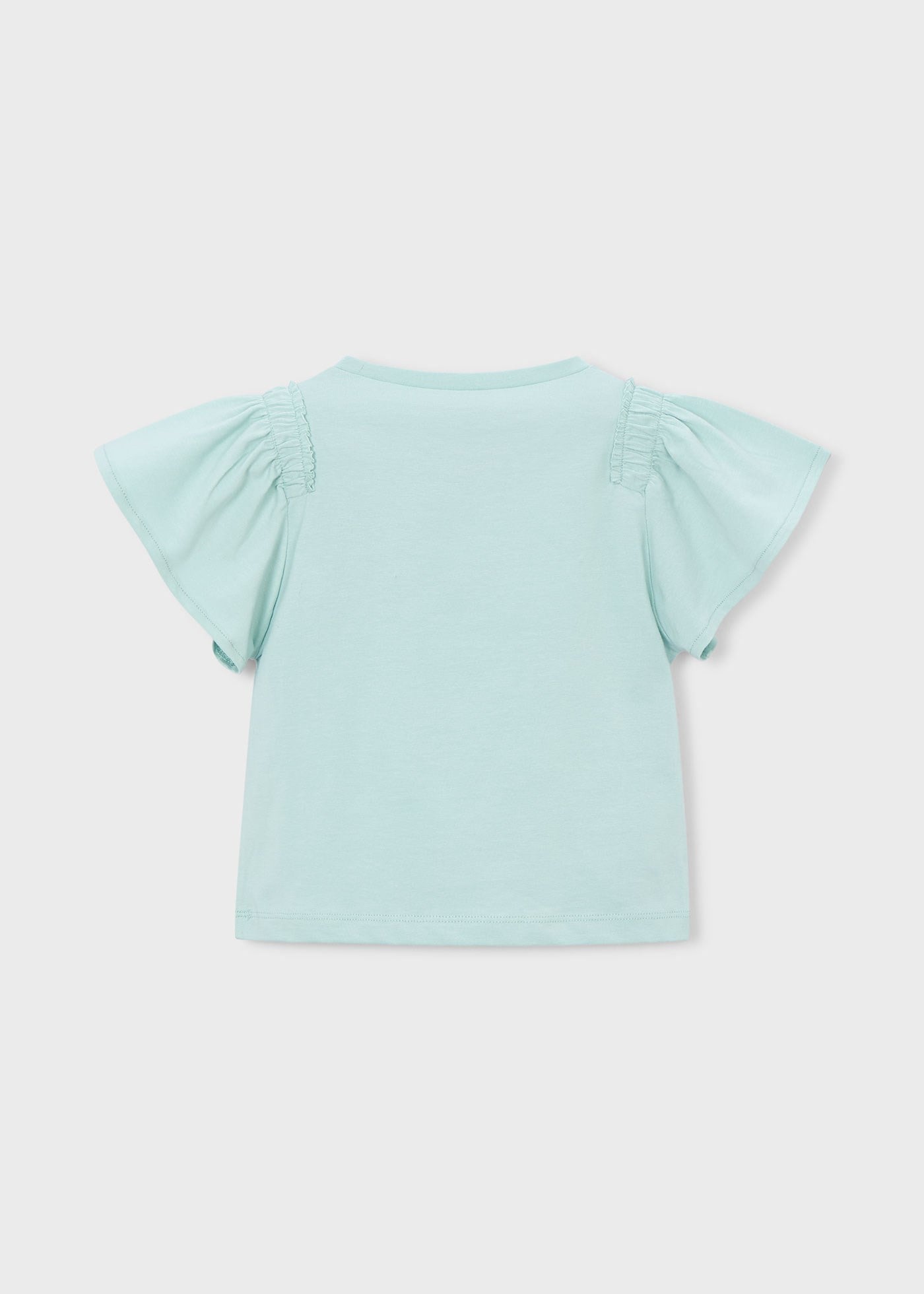 Mayoral Kız Çocuk Papatyalı Tshirt Yeşil