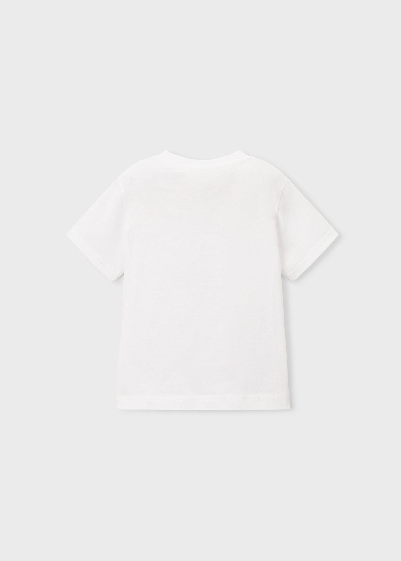 Mayoral Boys' Printed T-shirt White