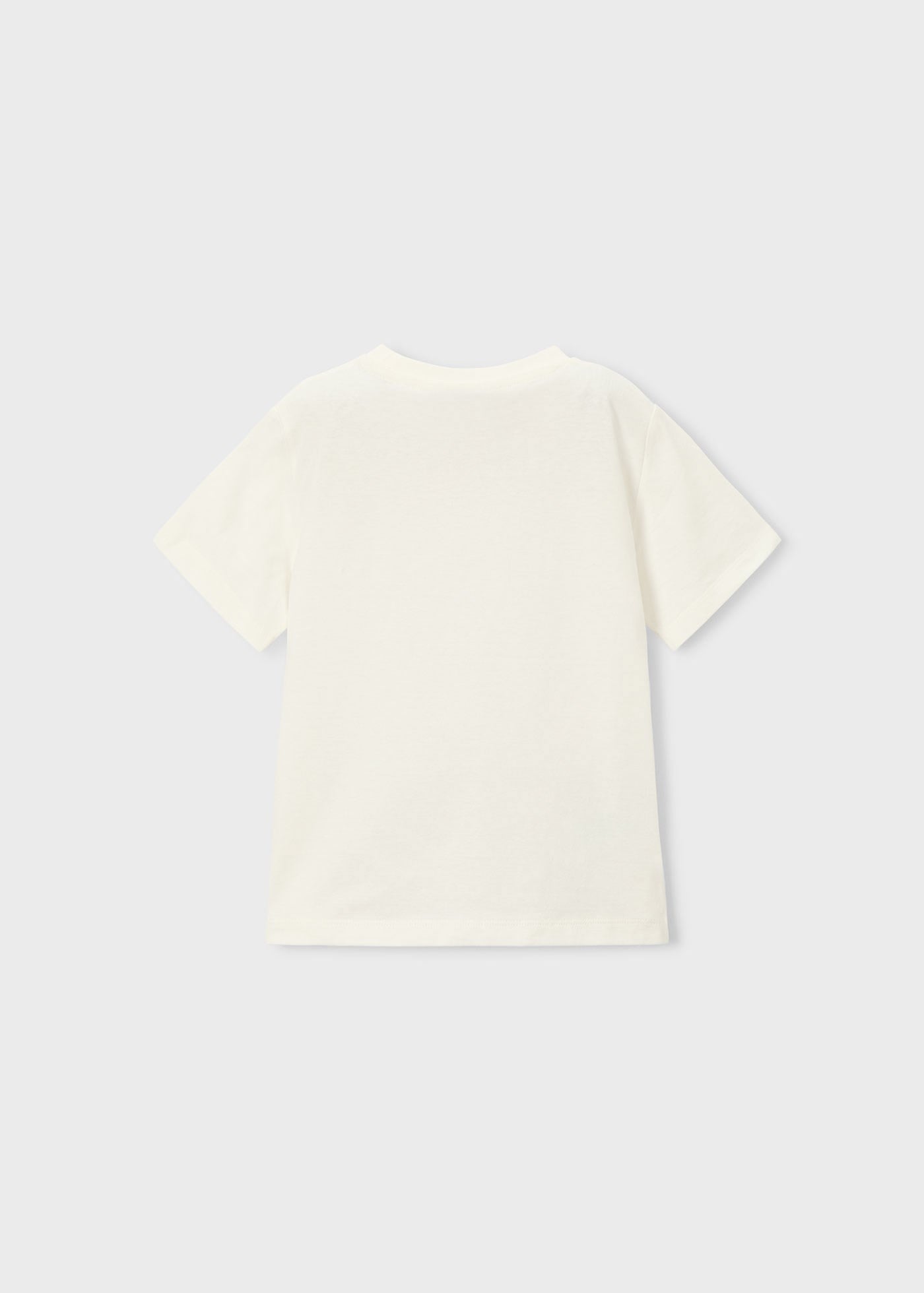 Mayoral Boys' Crocodile T-shirt Cream
