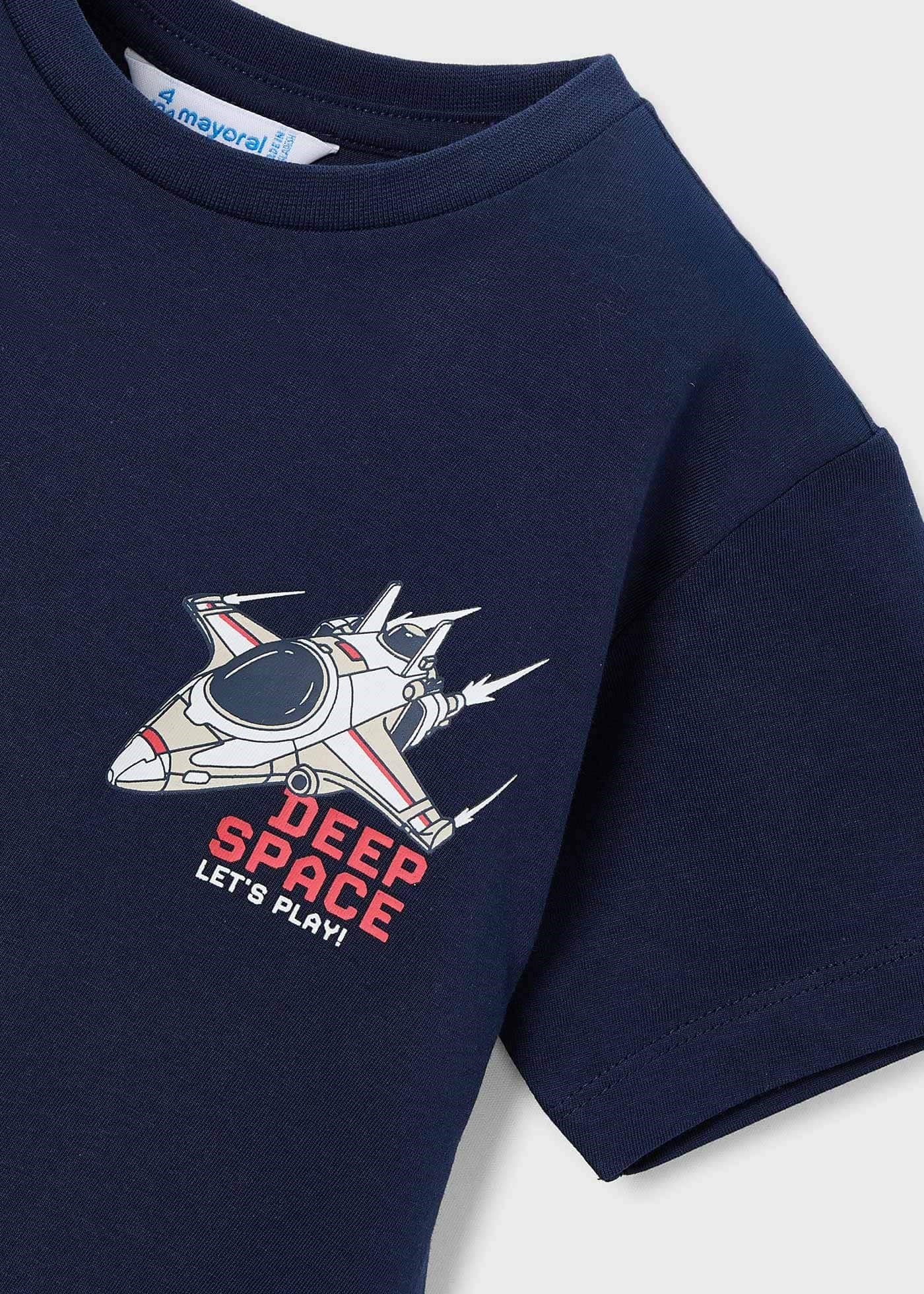 Mayoral Boys' Two-Piece T-Shirt Set Red
