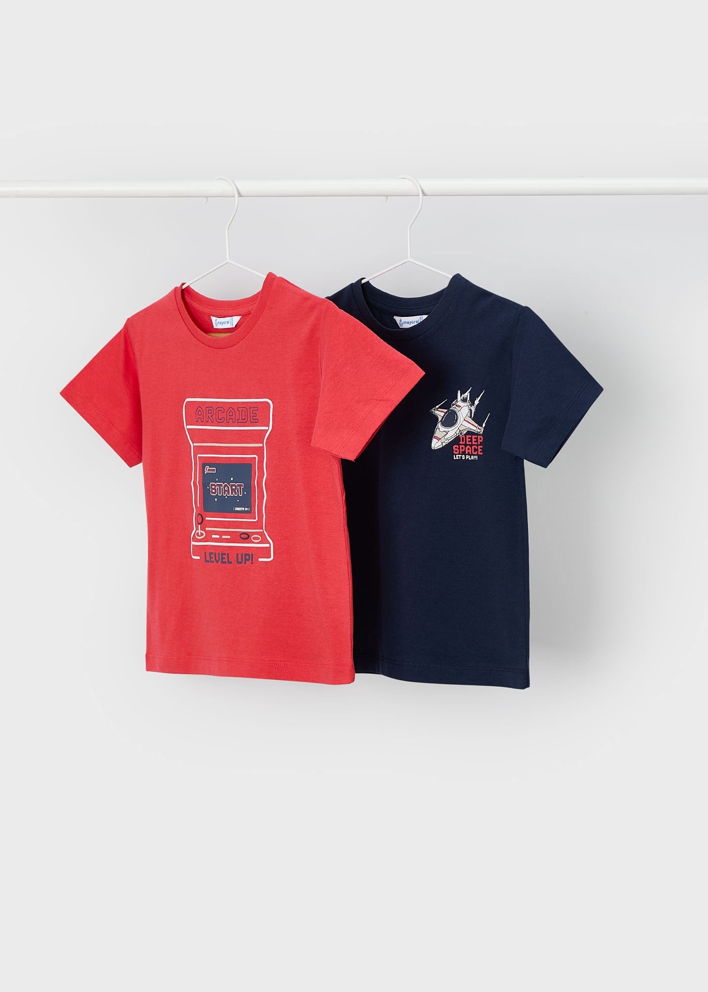 Mayoral Boys' Two-Piece T-Shirt Set Red