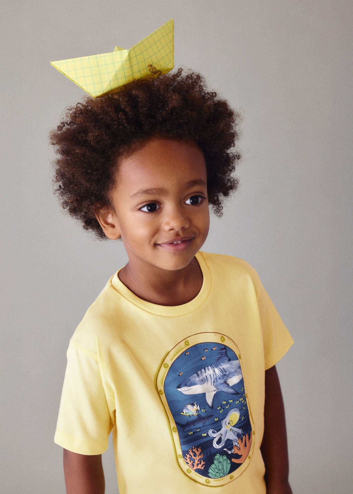 Mayoral Boys' T-shirt Yellow