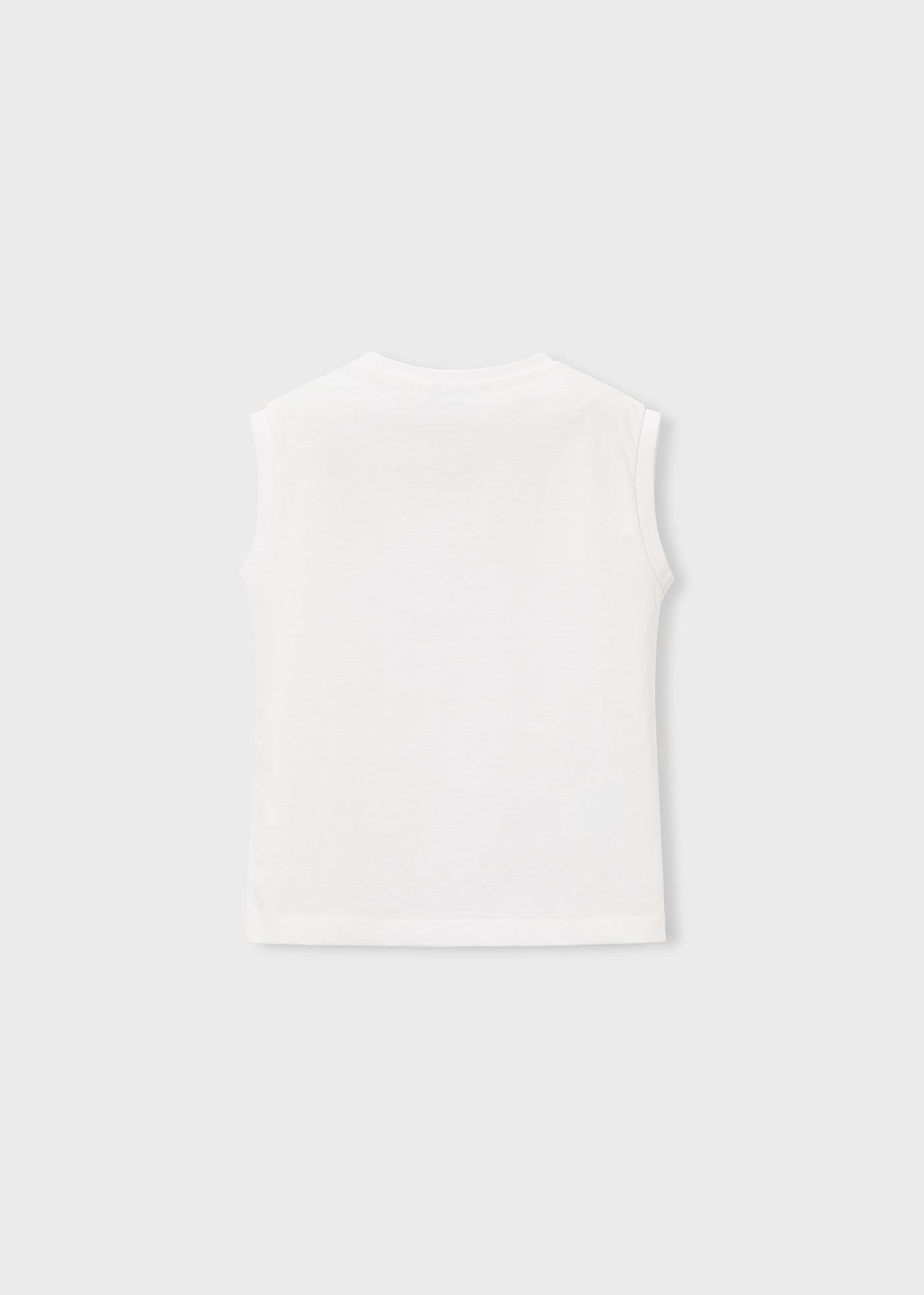 Mayoral Erkek Çocuk Askılı Tshirt Beyaz