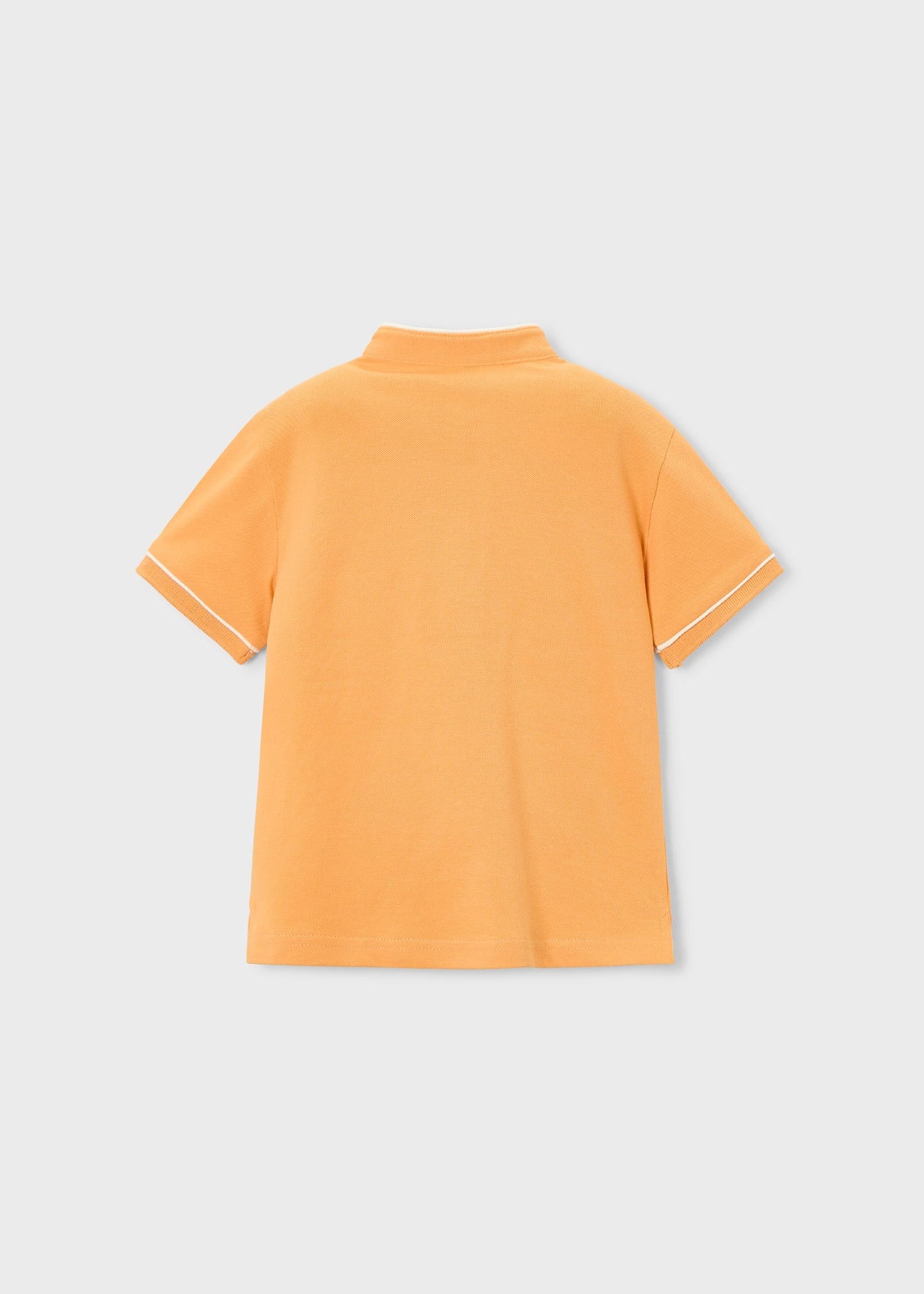 Mayoral Boys' Collared T-Shirt Orange
