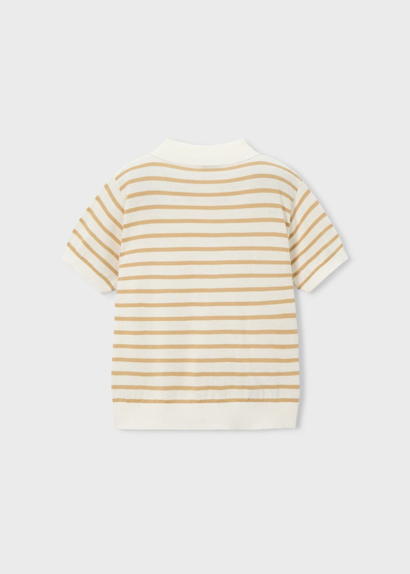 Mayoral Boys' Mercerized T-shirt Beige
