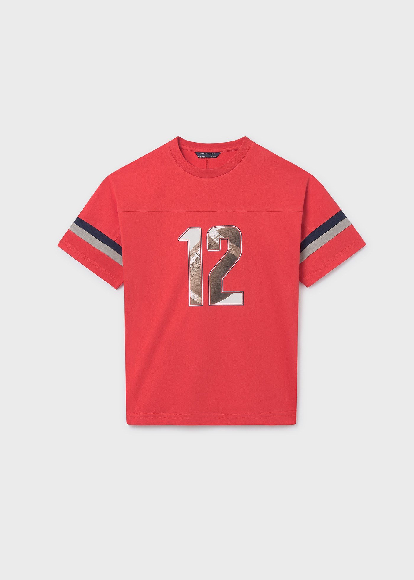 Mayoral Boys' Numbered T-shirt Red