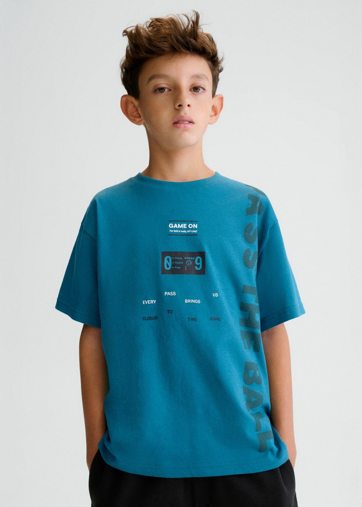 Mayoral Boys' T-shirt Blue