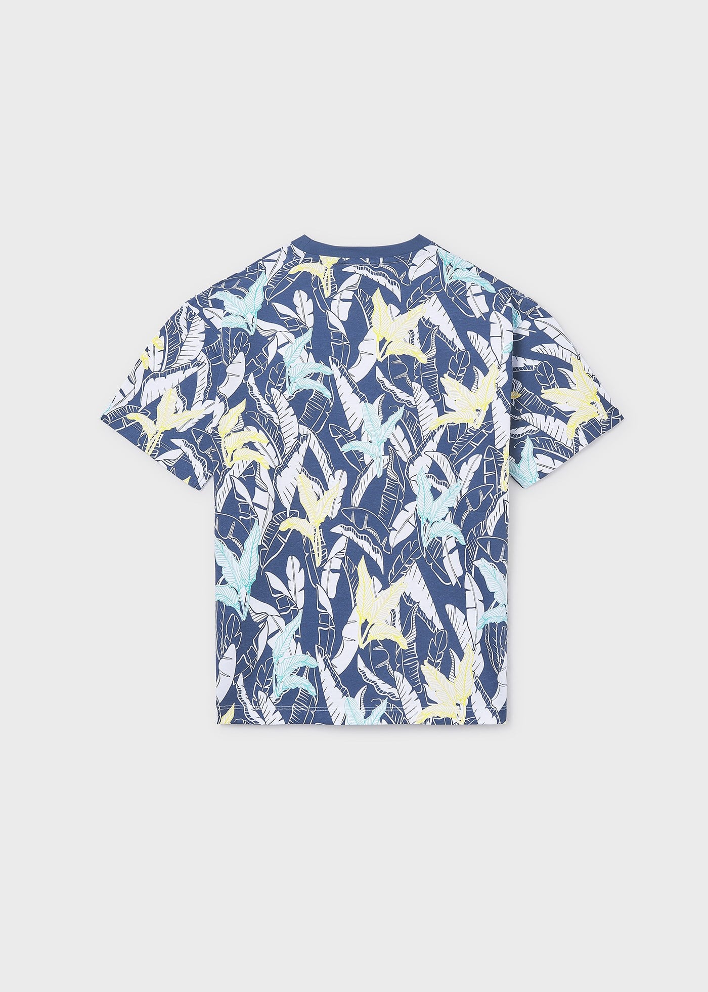 Mayoral Boys' Printed T-shirt Navy Blue