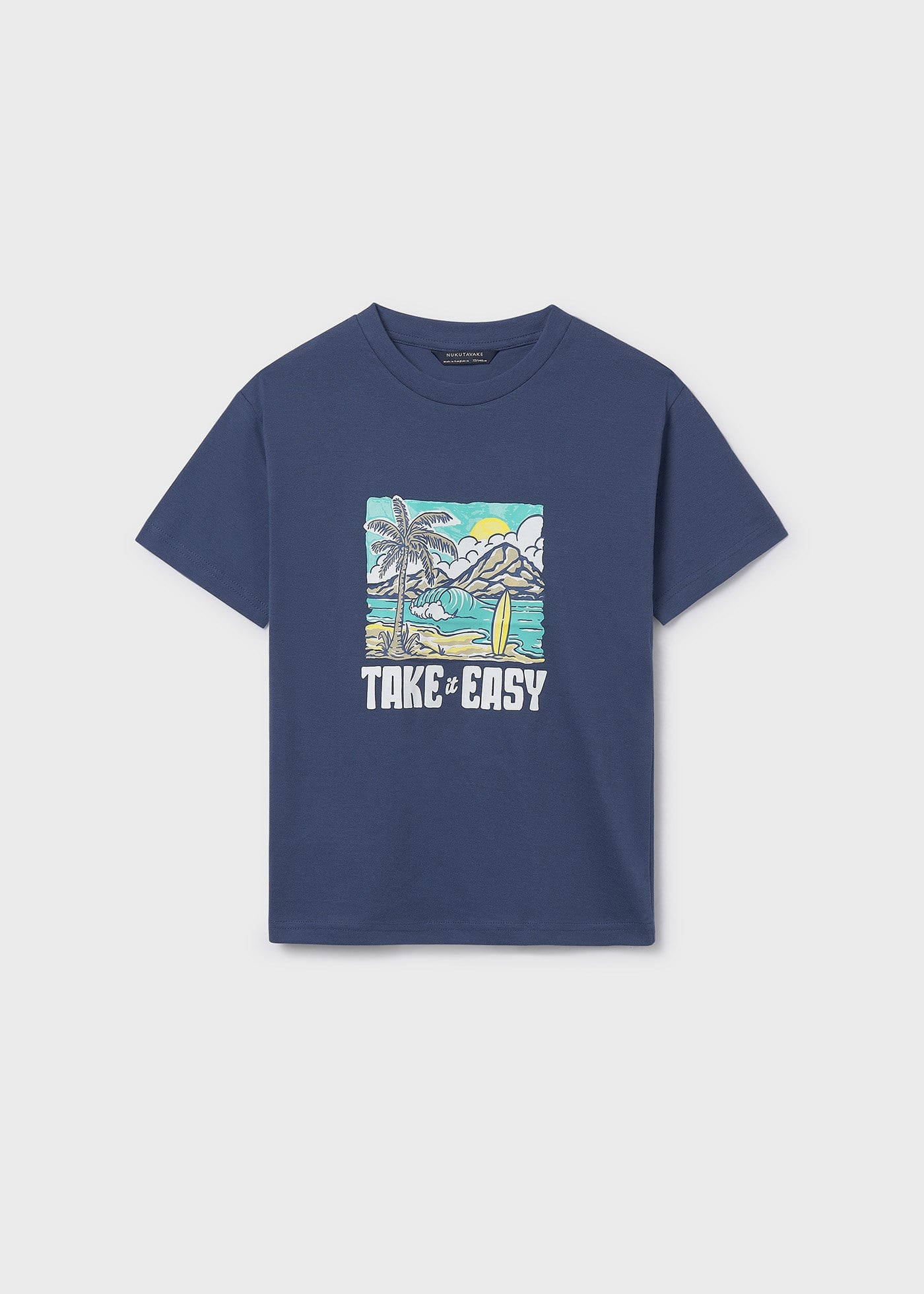 Mayoral Boys' Two-Piece T-Shirt Set Navy Blue