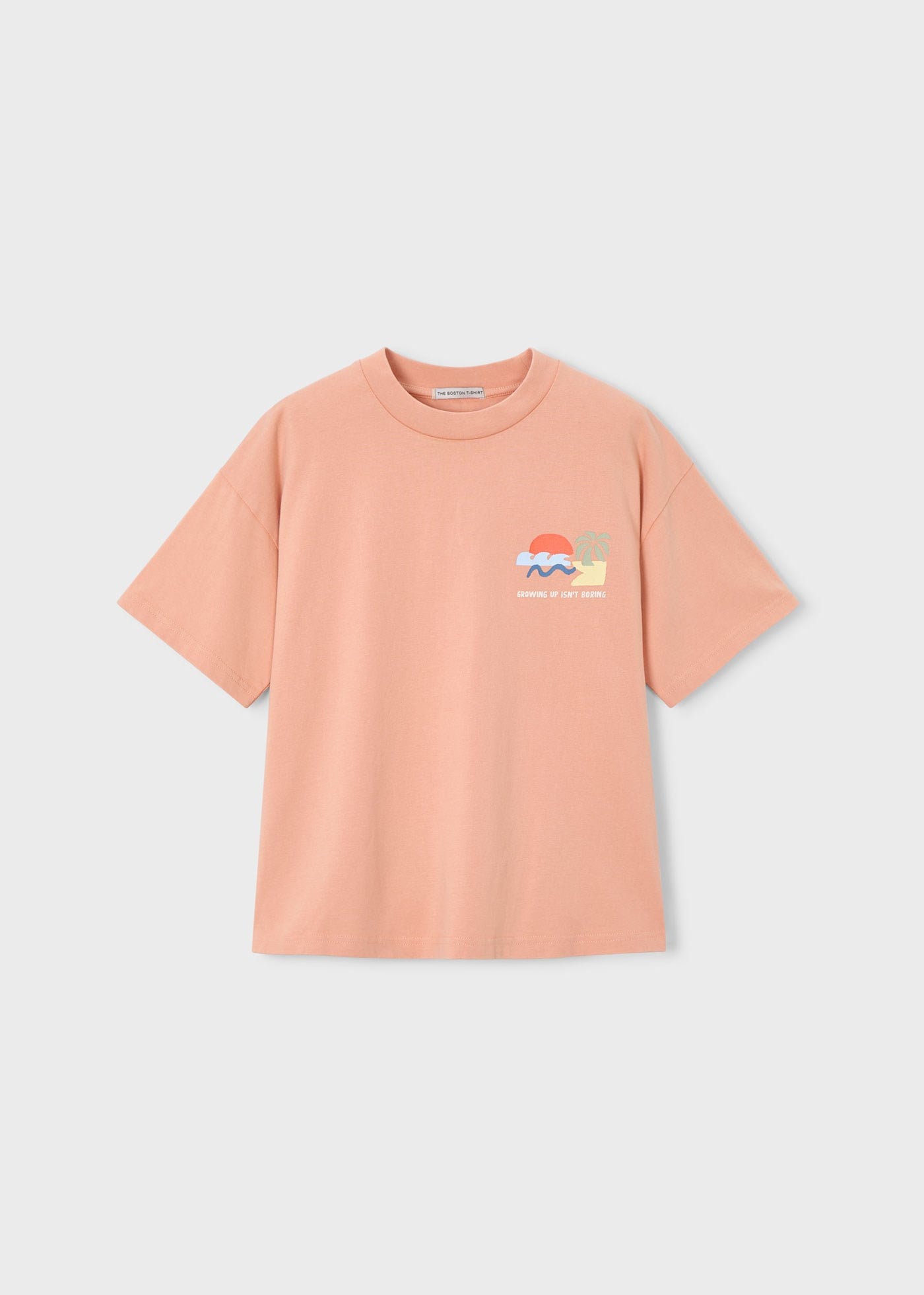 Mayoral Boston Erkek Çocuk Oversize Tshirt Turuncu
