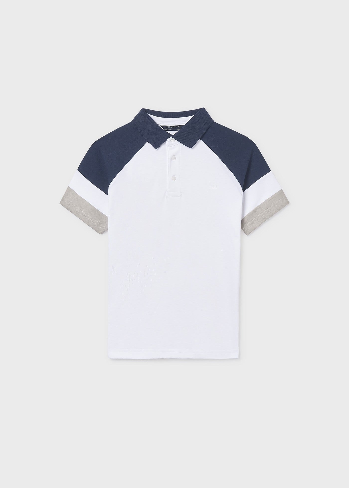 Mayoral Erkek Çocuk Yakalı Tshirt Beyaz
