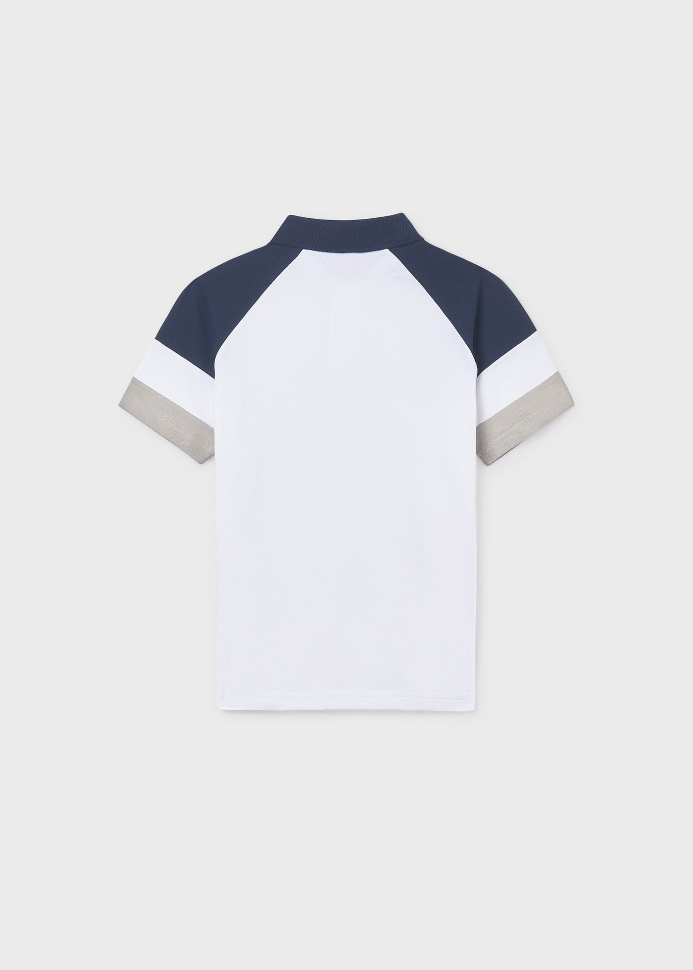 Mayoral Erkek Çocuk Yakalı Tshirt Beyaz
