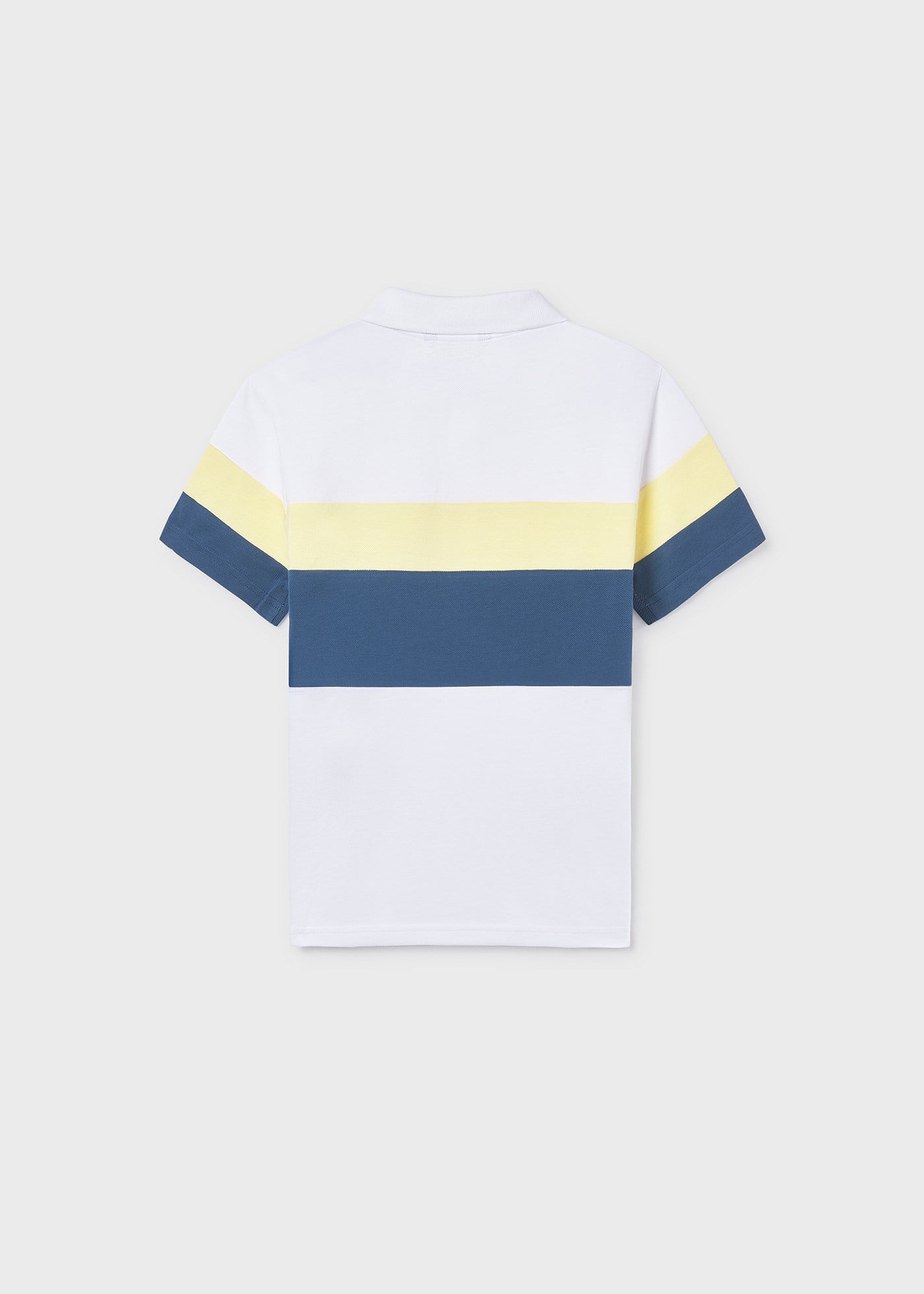 Mayoral Boys' Collared T-shirt White