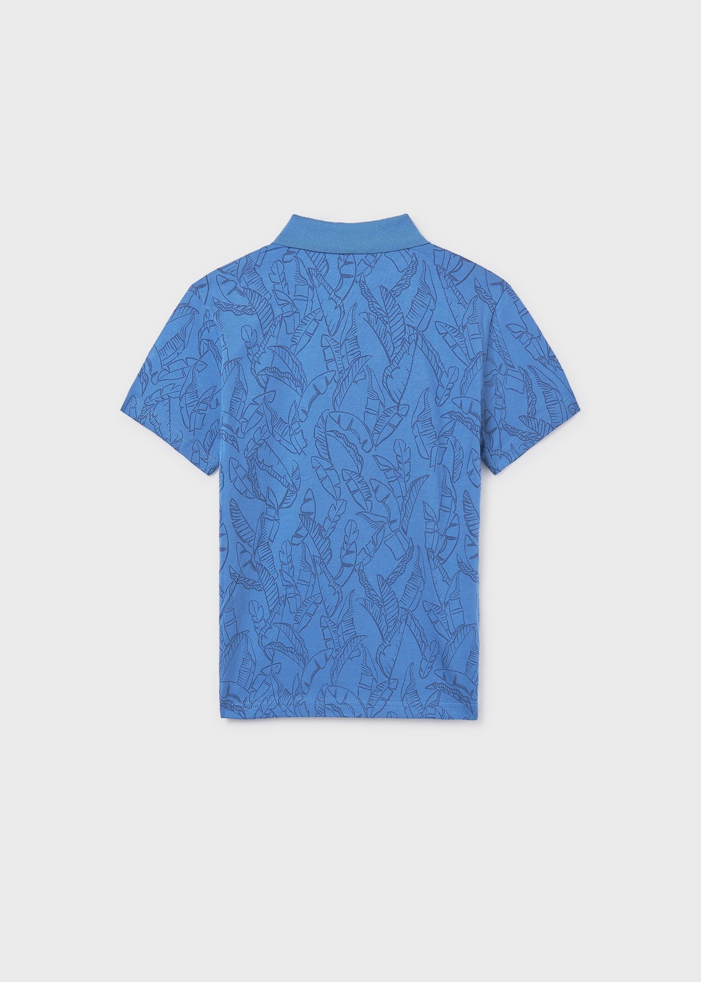 Mayoral Boys' Collar T-Shirt Blue