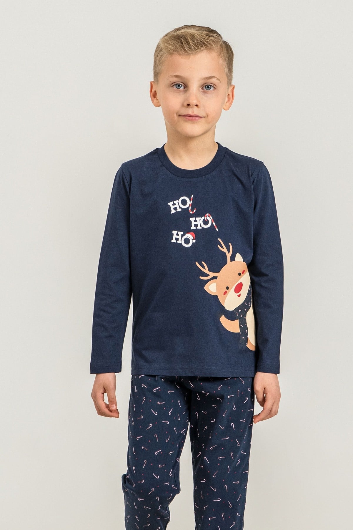 3-9 Yaş Erkek Çocuk New Year's Banter Süprem Pijama Takım