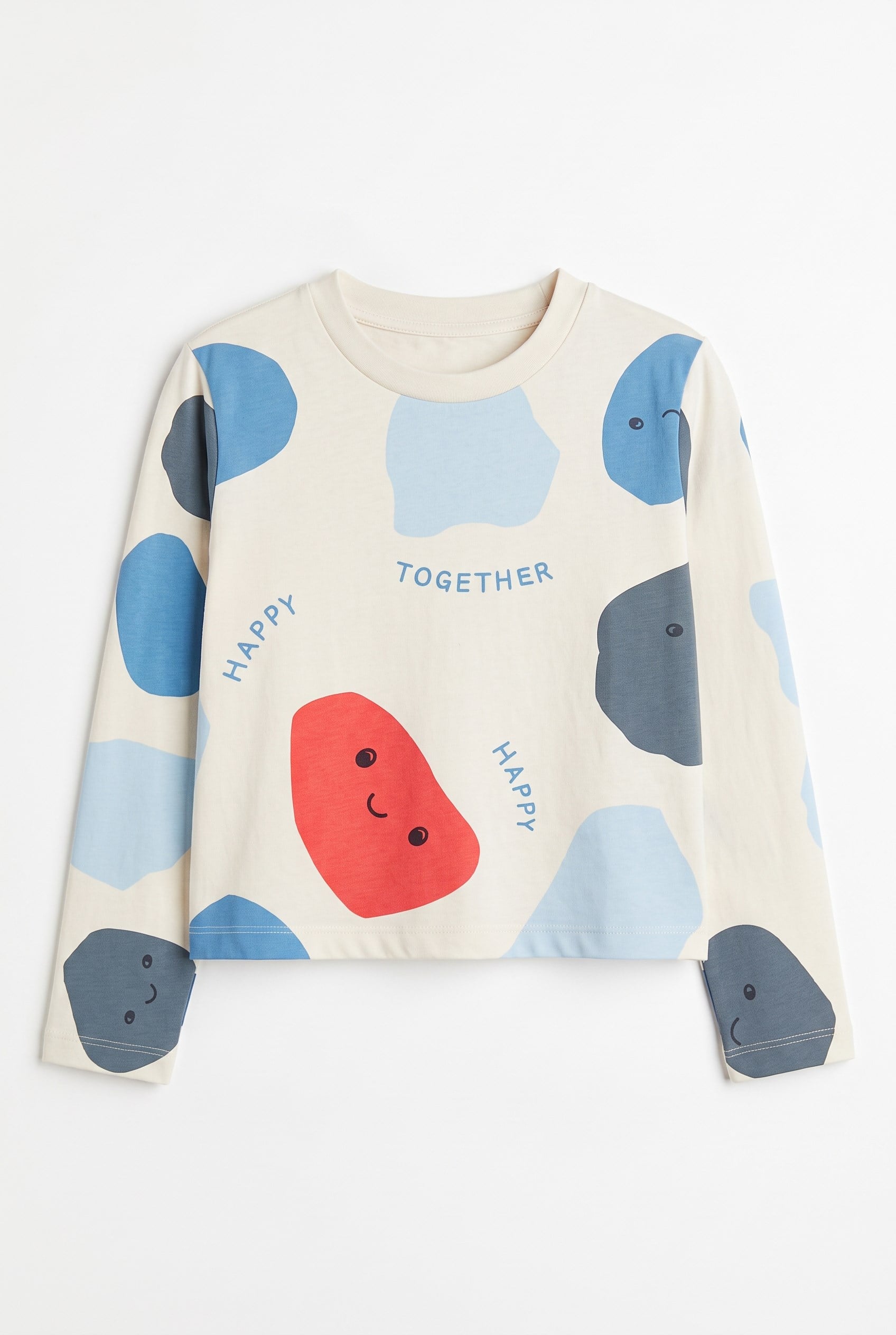 1-6 Yaş Erkek Çocuk Hapy Together Penye Sweatshirt