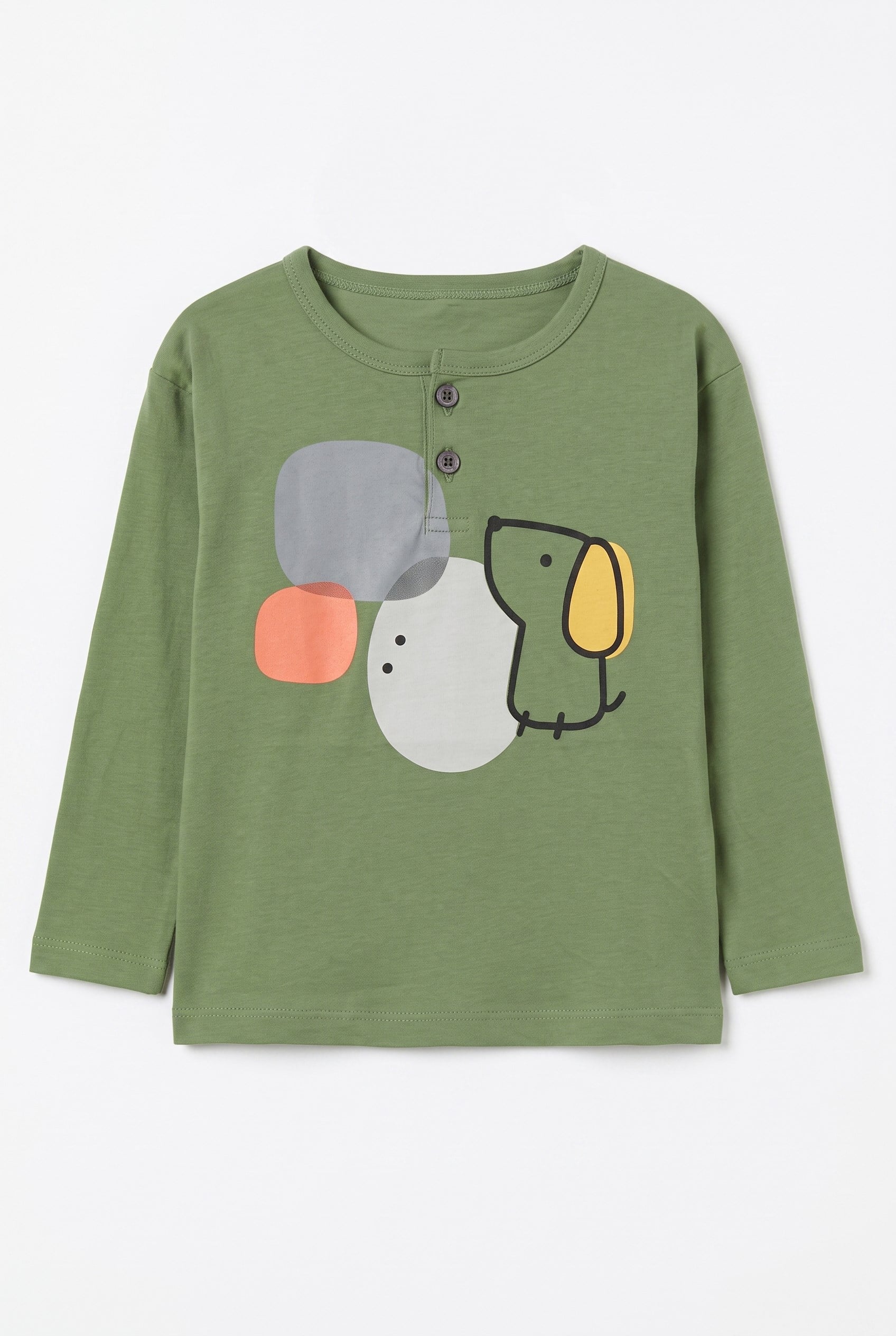1-5 Yaş Erkek Bebek Circle mouse Penye Sweatshirt