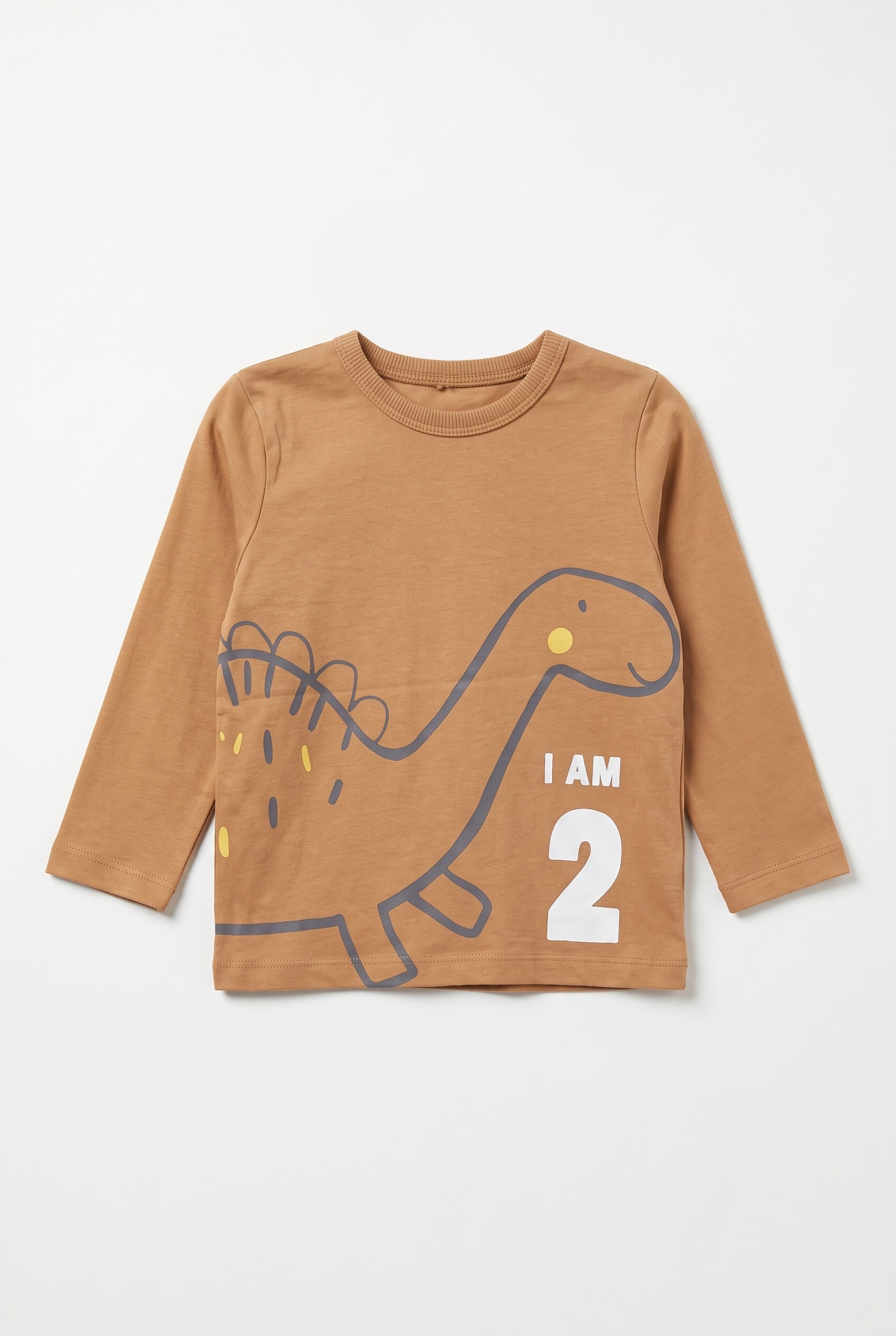 1-6 Yaş Erkek Bebek My Age Rakamlı Tshirt