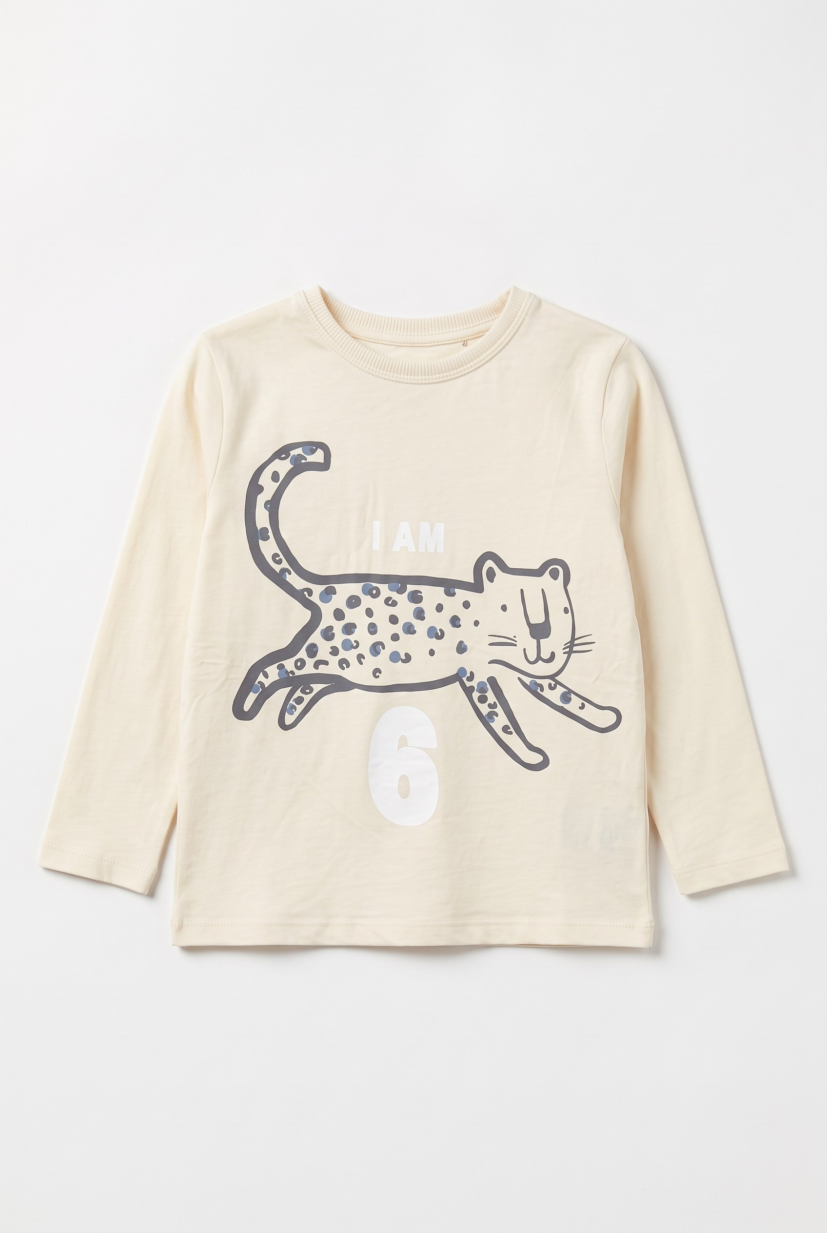 1-6 Yaş Erkek Bebek My Age Rakamlı Tshirt