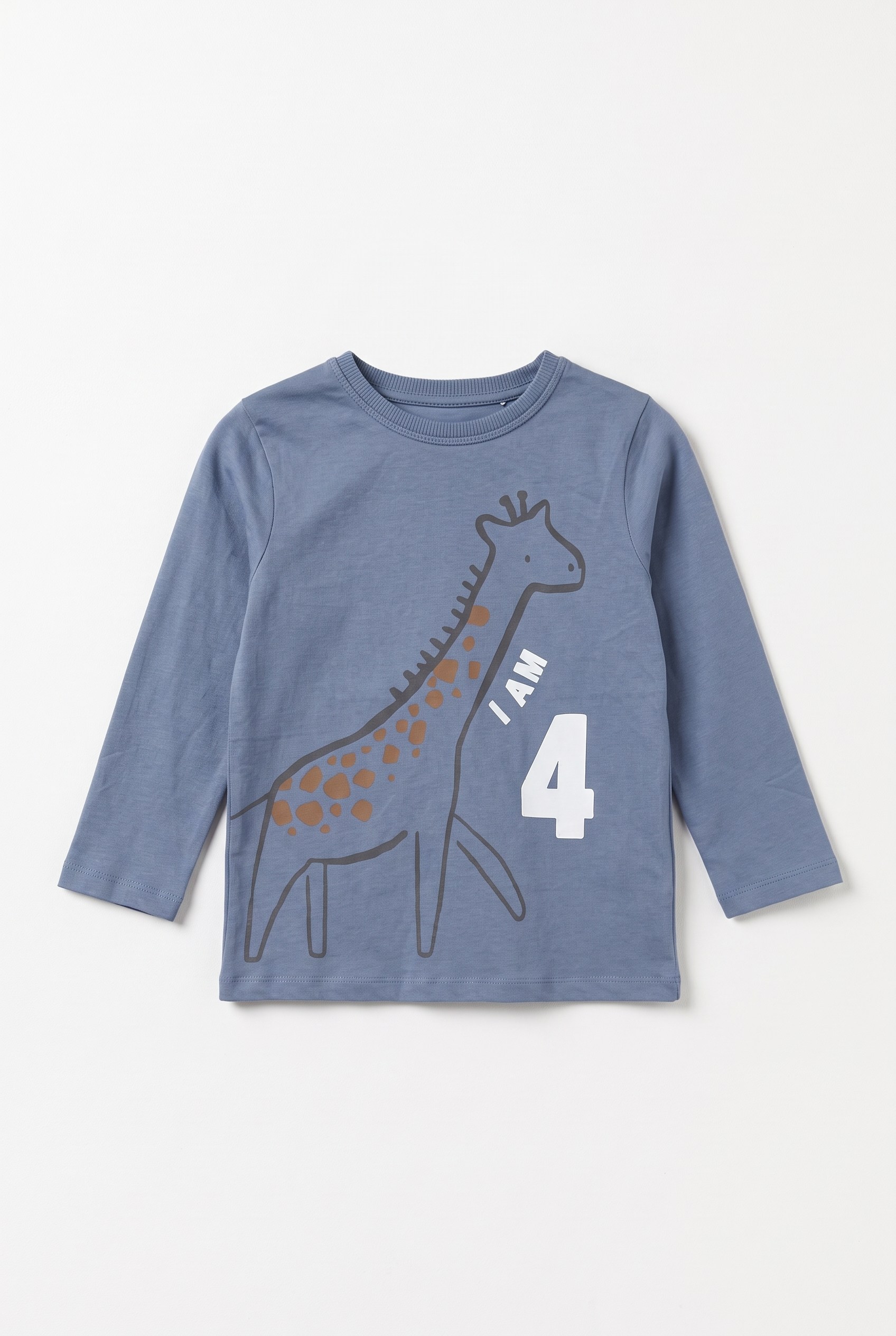 1-6 Yaş Erkek Bebek My Age Rakamlı Tshirt