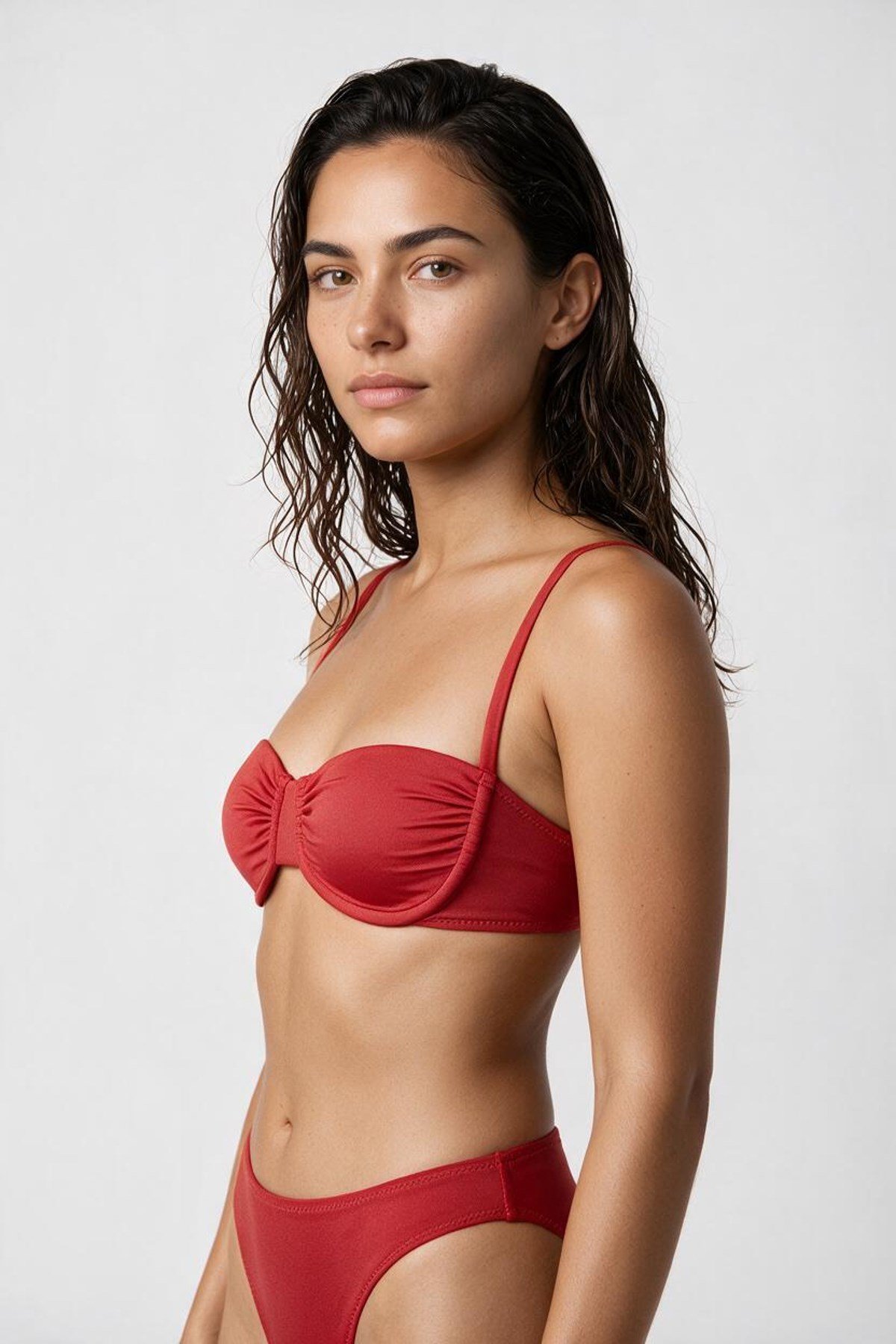 Balenli Kiremit Bikini Takımı