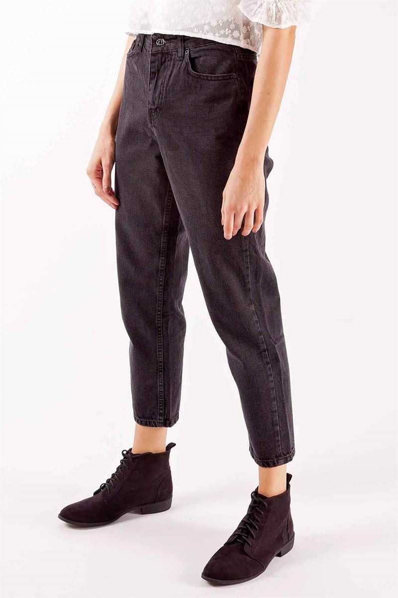 Boy Friend Kot Pantolon Füme