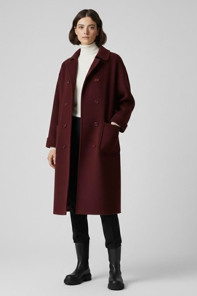 Büyük Cepli Kaban - Bordo