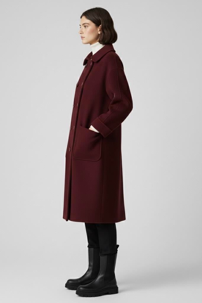 Büyük Cepli Kaban - Bordo