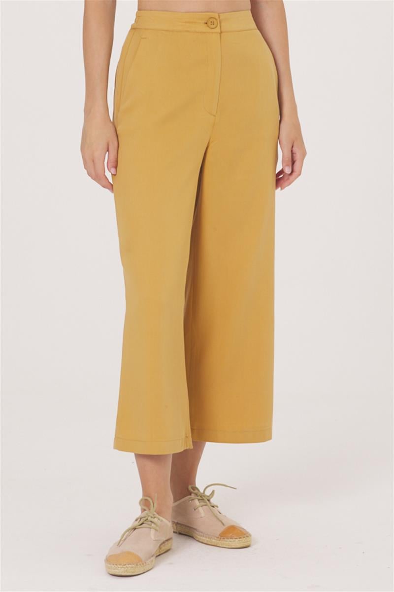 Cepli Pantolon - Hardal