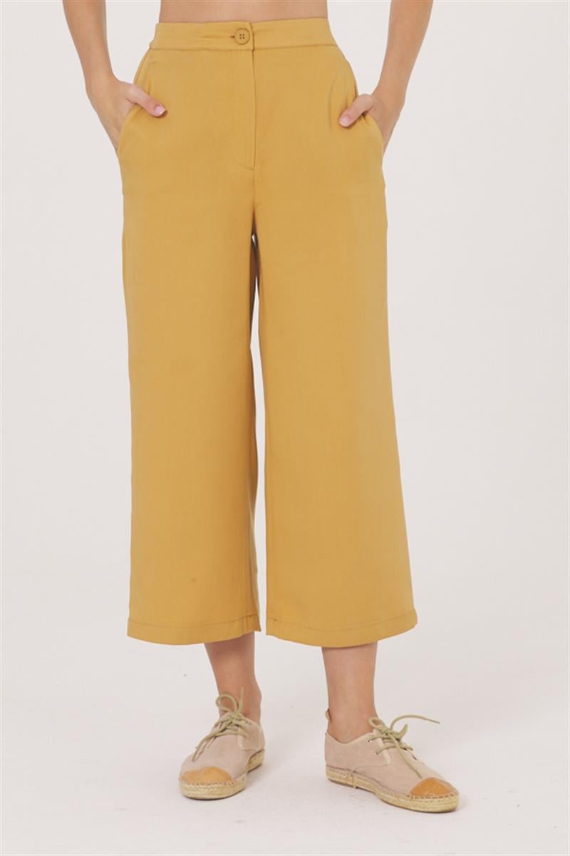 Cepli Pantolon - Hardal