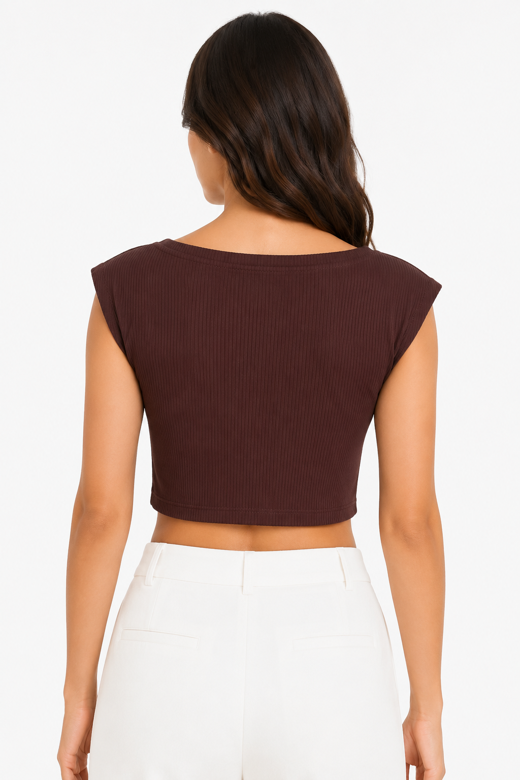Crop Body - Kahverengi