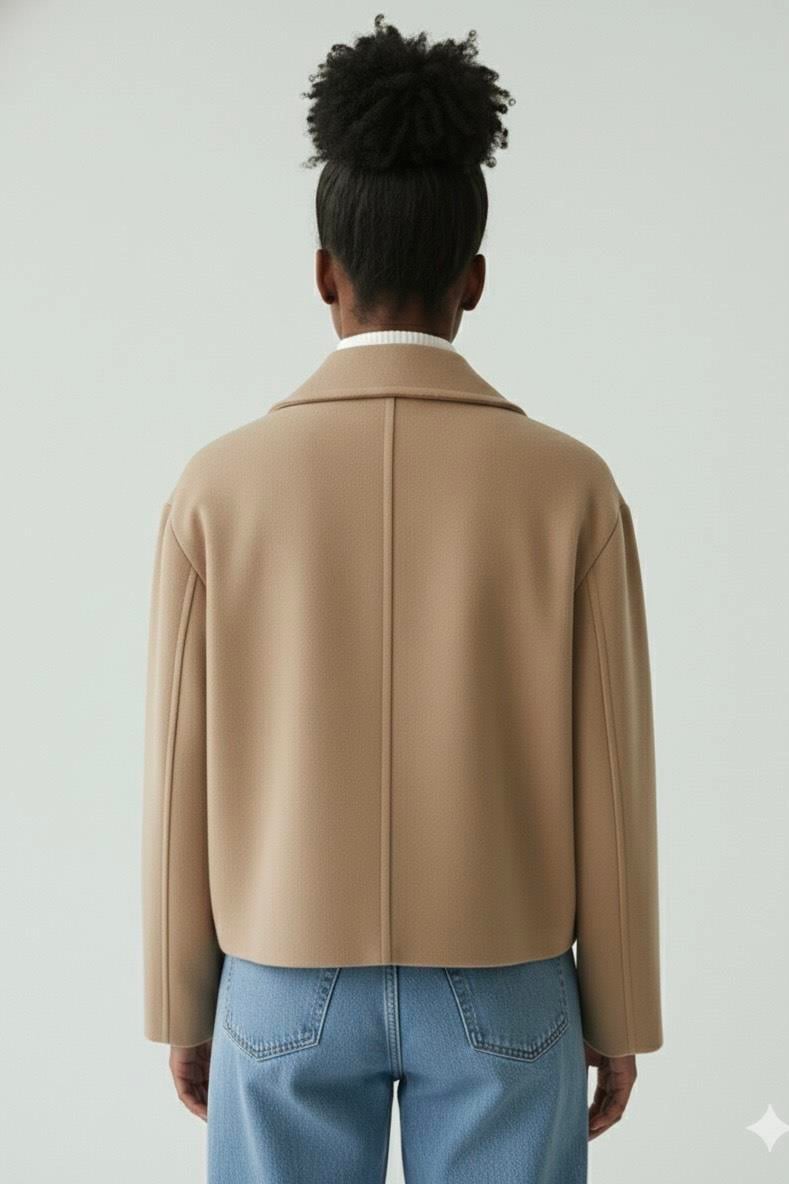 Kısa Ceket - Bej