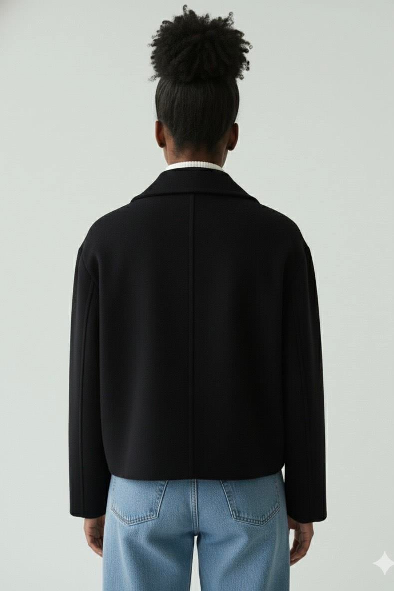 Kısa Ceket - Siyah