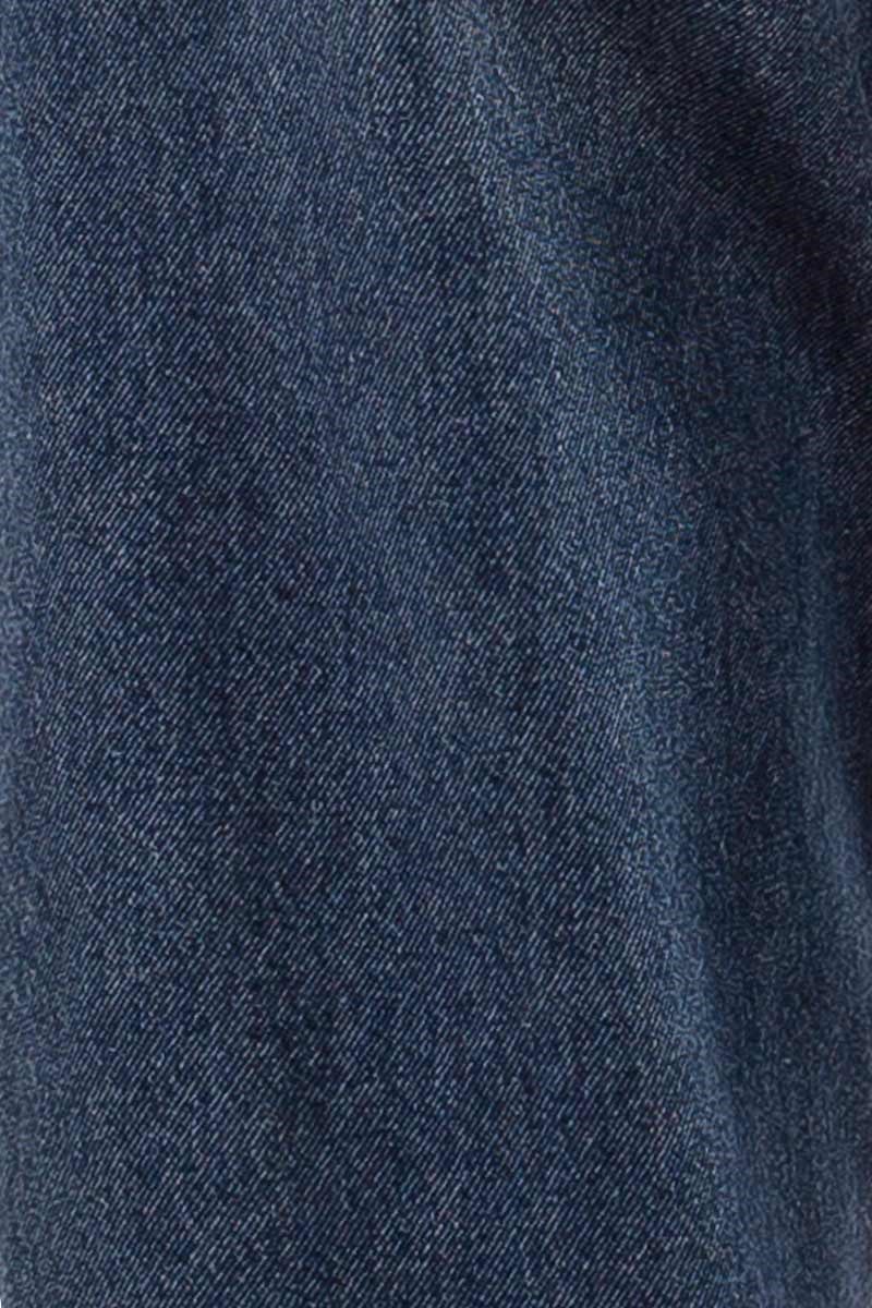 Lazer Kesim Kot Pantolon - Lacivert