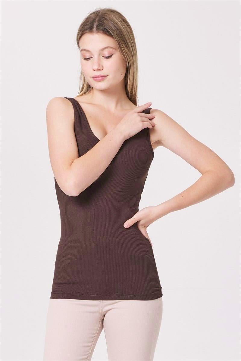 Oval Yaka Atlet- Kahverengi