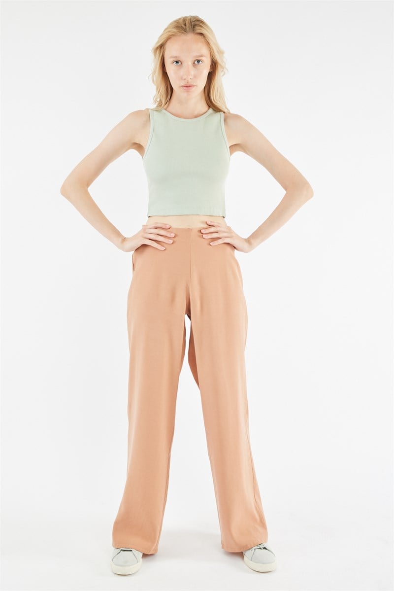 Oval Yaka Crop - Mint