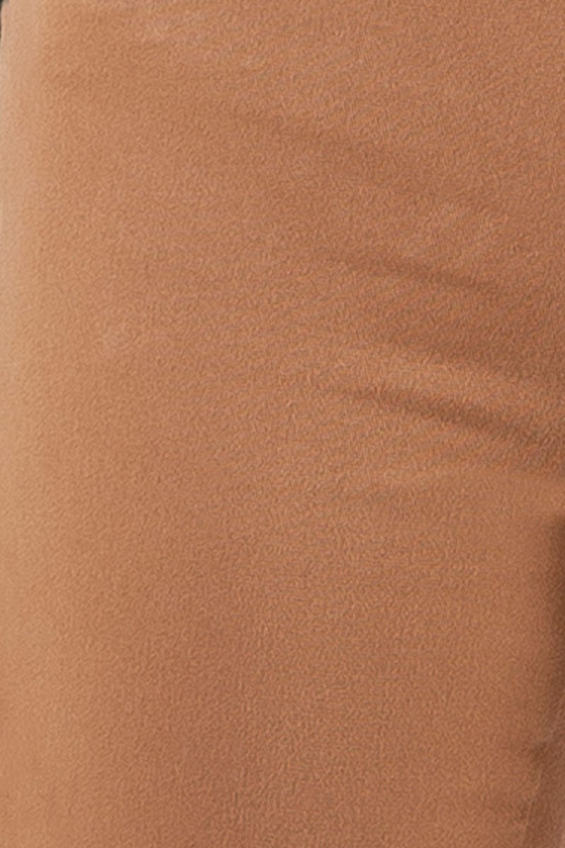 Slim Kargo Pantolon - Camel