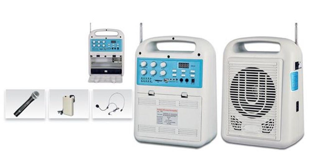  Denox DN-P660 EL+Yaka/Hedaset Taşınabilir Portatif Anfi