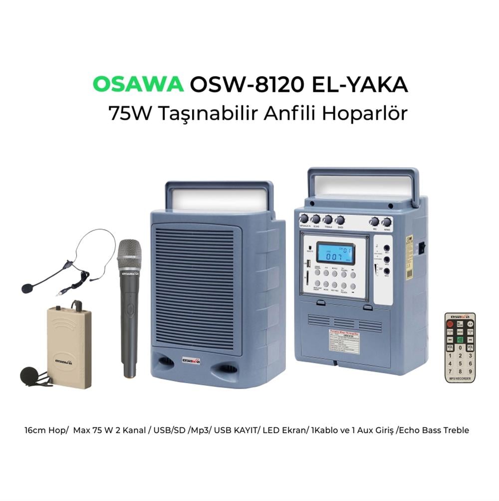osawa osw-8120 75 watt mevlüt anfisi