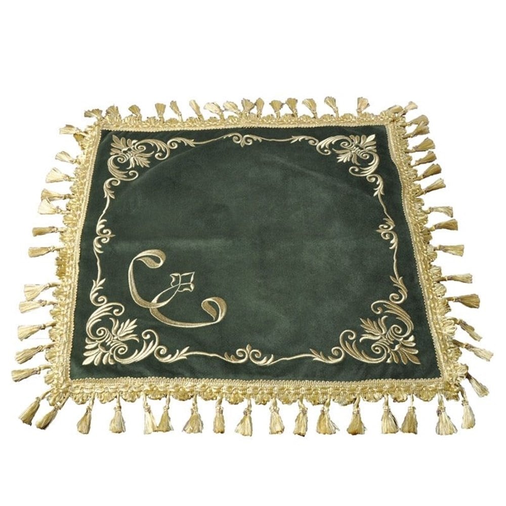 Yoğun İşleme Nakışlı Kürsü (Yeşil)