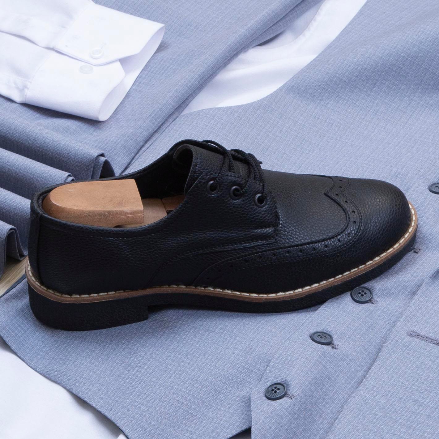 Açık Mavi Takım Elbise Kombini