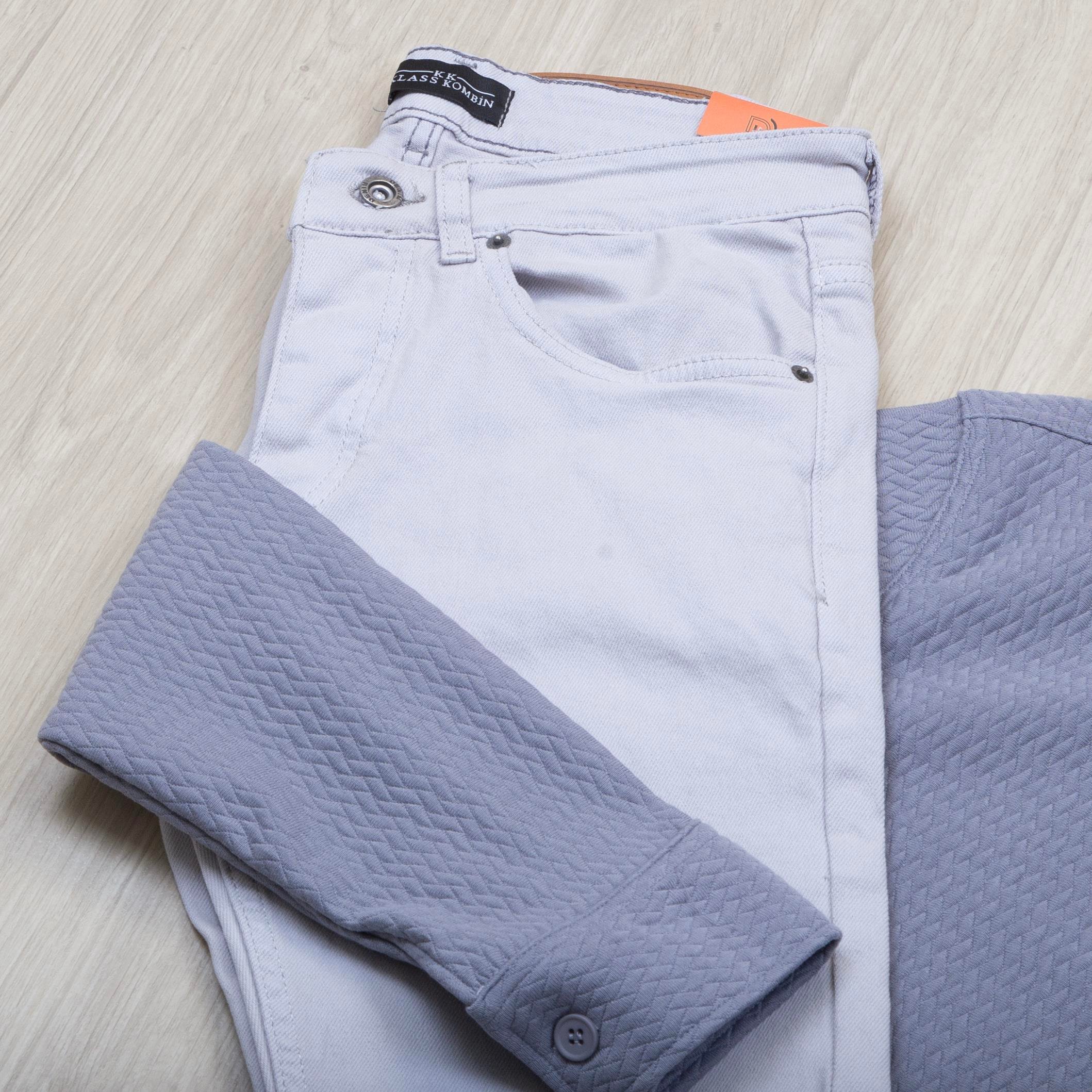 Antrasit Gömlek Pantolon Ayakkabı Kombin