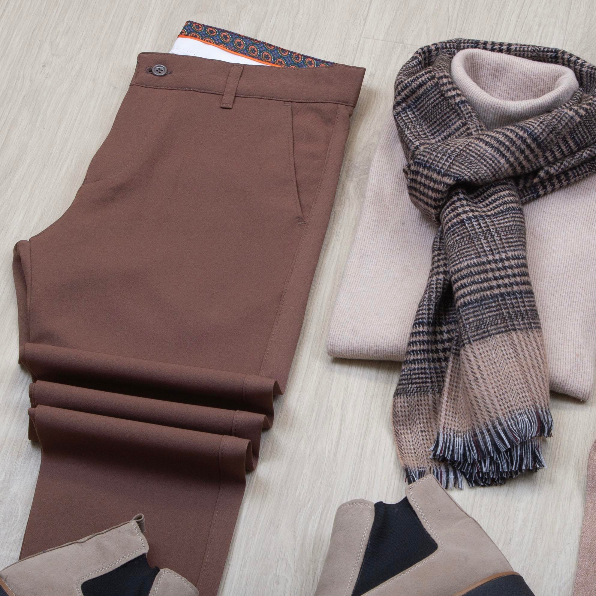 Bej Blazer Ceket Boğazlı Body Pantolon Bot Kombin