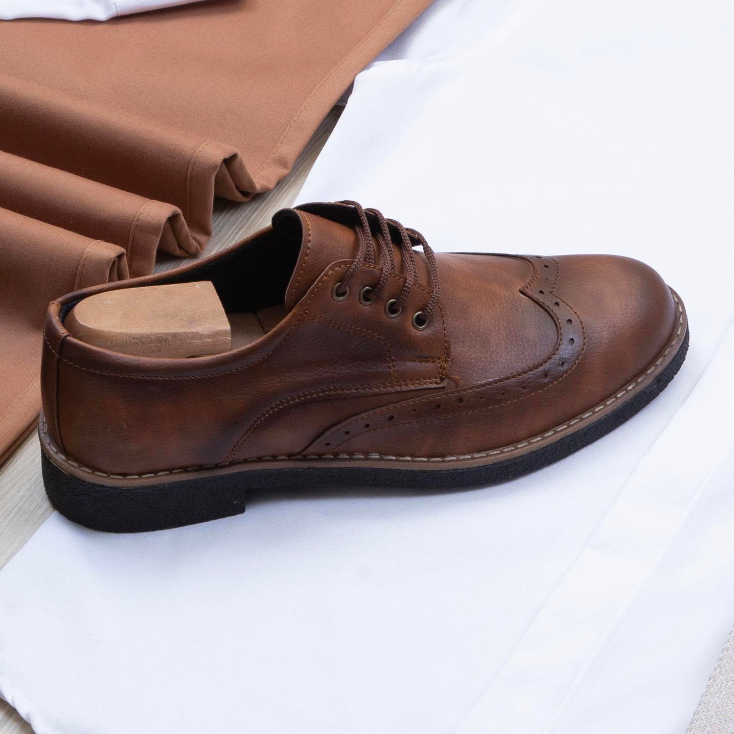 Bej Blazer Ceket Gömlek Pantolon Ayakkabı Kombin