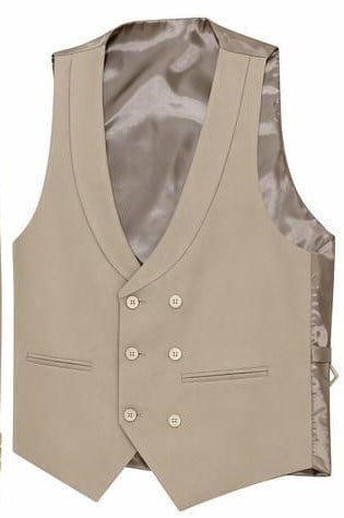 Bej Ceket Yelek  Pantolon Kombini