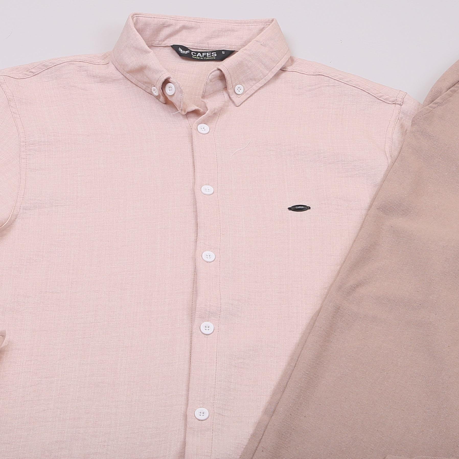 Bej Gömlek Pantolon Ayakkabı Kombin