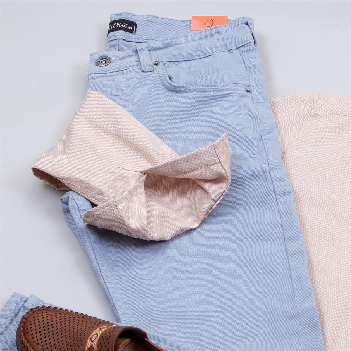 Bej Gömlek Pantolon Ayakkabı Kombin