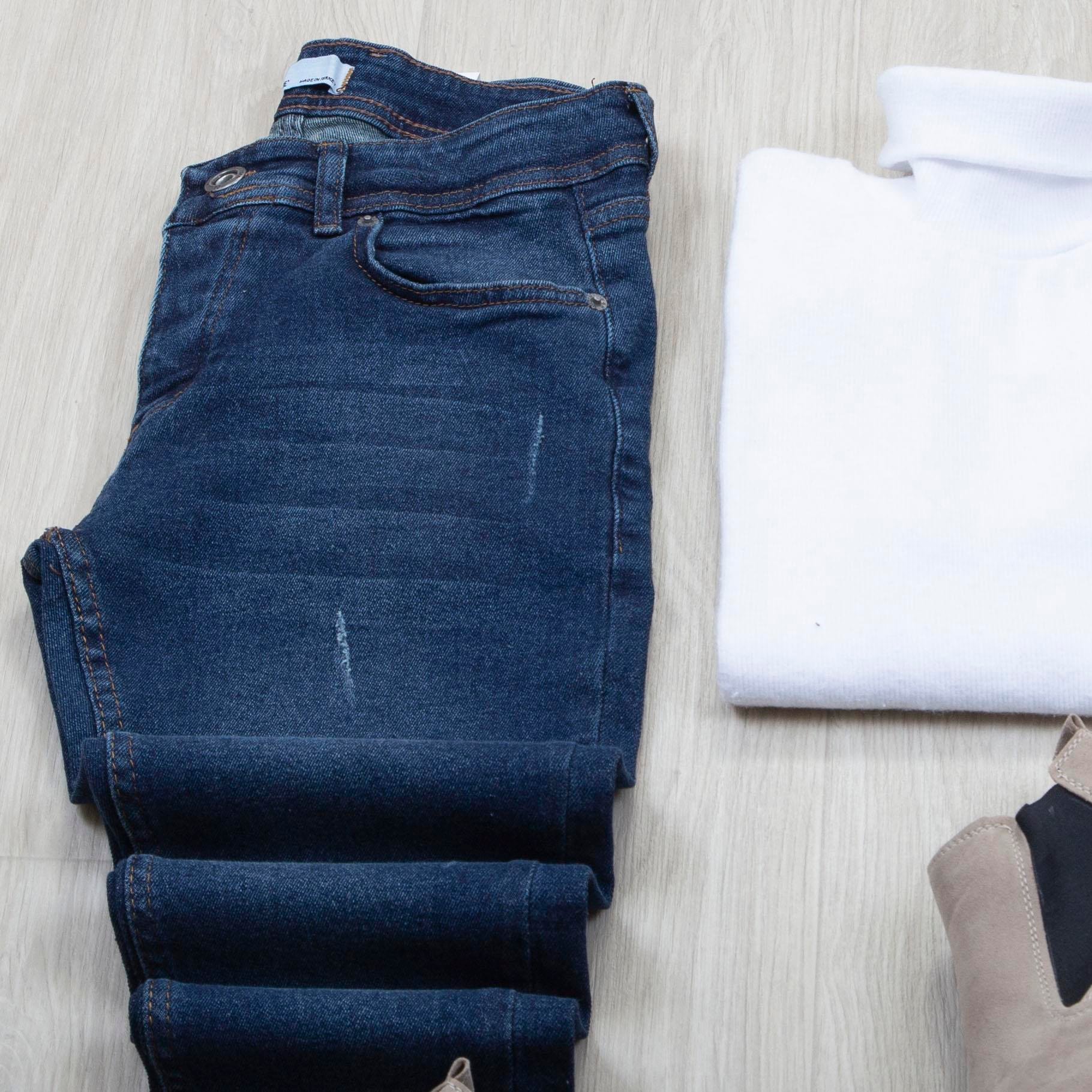 Bej Kaşe Ceket Boğazlı Body Pantolon Bot Kombin